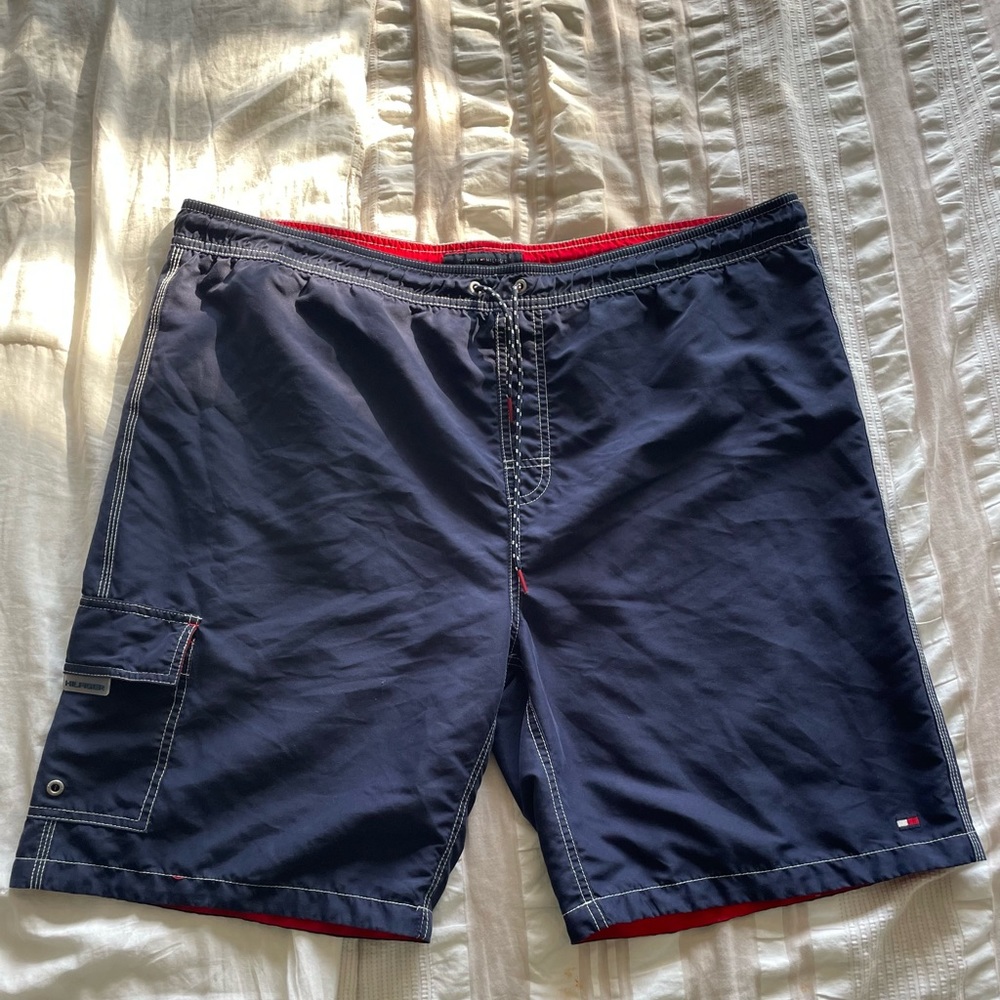 XL Tommy Hilfiger swim trunks lightly used good condition